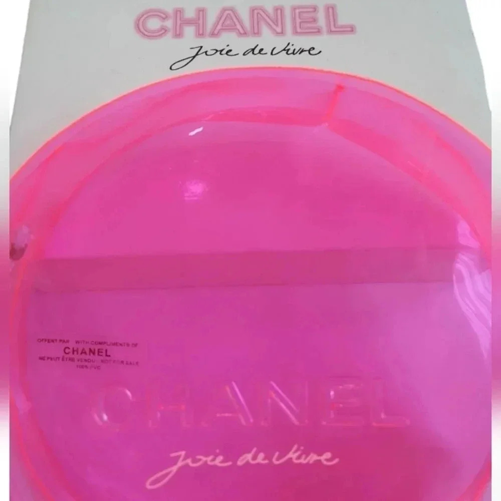 NIB 7" Authentic Chanel Pink Beauty Bag